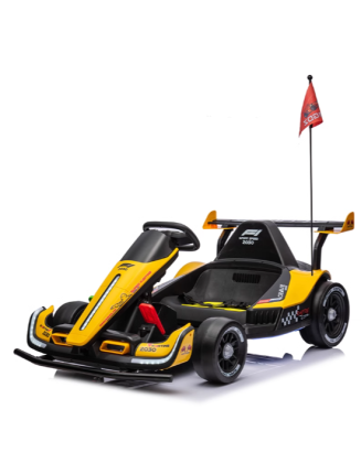 Children's kart electric driftable F1 toy car can sit in children and adults parent-child car remote control four-wheel stroller