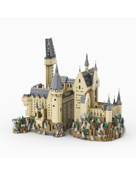 BuildMOC Harry Potter Chinese puzzle 71043MOC-30884 scene expansion super large and difficult toy