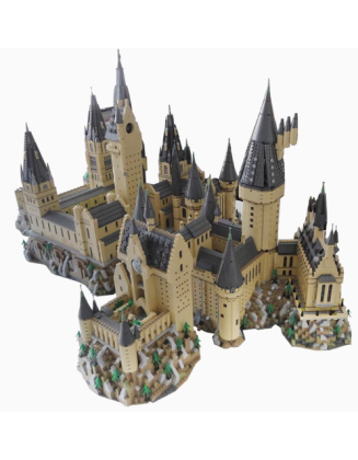 BuildMOC Harry Potter Chinese puzzle 71043MOC-30884 scene expansion super large and difficult toy