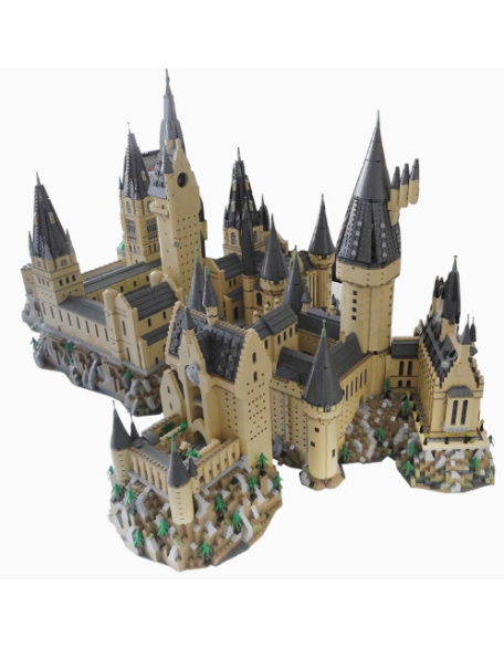 BuildMOC Harry Potter Chinese puzzle 71043MOC-30884 scene expansion super large and difficult toy